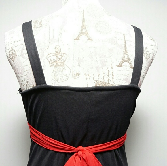 Red Black Alyn paige dress - Picture 6 of 8